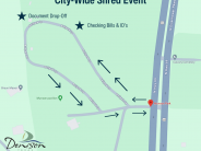 Shred Event Map - Denison 