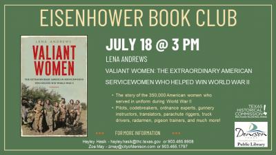 Eisenhower Book Club - Valiant Women