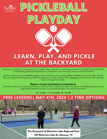 pickleball denison