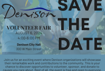 City of Denison Volunteer Fair 2024